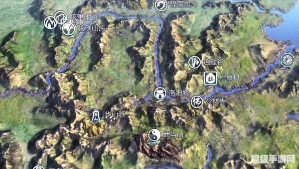 侠客风云传大地图