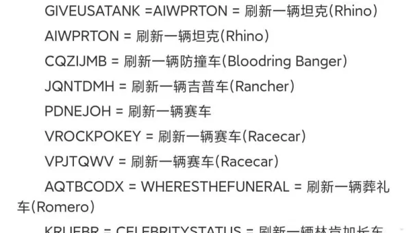 罪恶都市秘籍大全