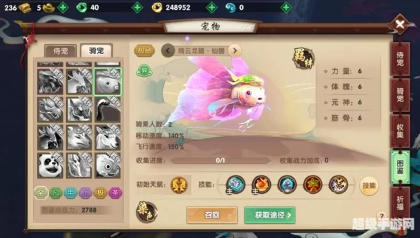 寻仙梦幻骑宠礼包