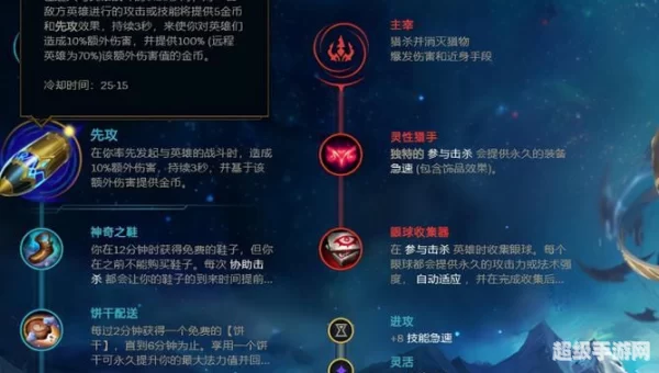 英雄联盟法师天赋